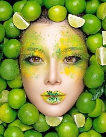 Lime Girl Colorful Art Paint By Numbers