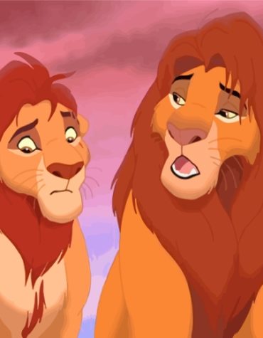 Lion King Adventure Paint By Numbers