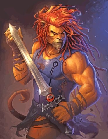 Fantasy World of Lionel Thundercat Paint By Numbers