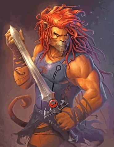 Fantasy Lion Adventure Paint By Numbers