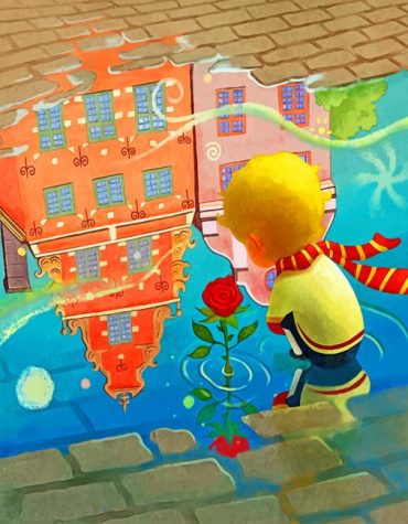 Little Prince Flowers Paint By Numbers