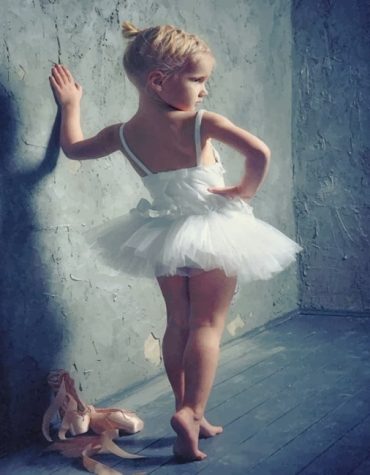 Little Ballerina Dancing Paint By Numbers
