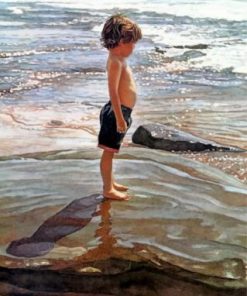 Steve Hanks Beach Boy Paint By Numbers