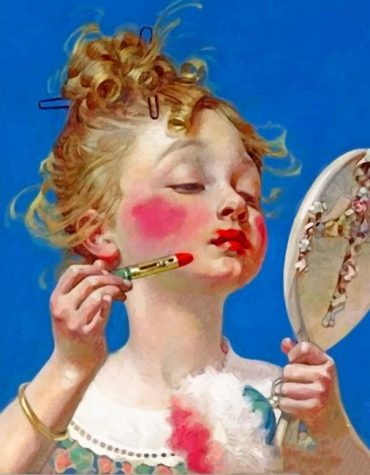 Norman Rockwell Inspired Paint By Numbers