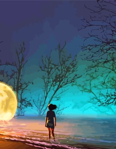 Fantasy Moon Paint By Numbers