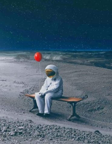 Lonely Spaceman Paint By Numbers