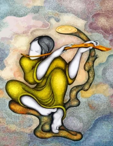 Abstract Musician Paint By Numbers