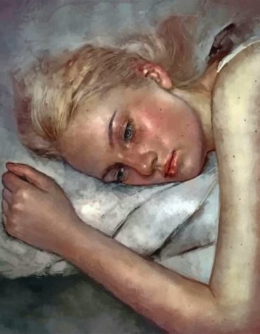 Lonely Sad Woman Paint By Numbers