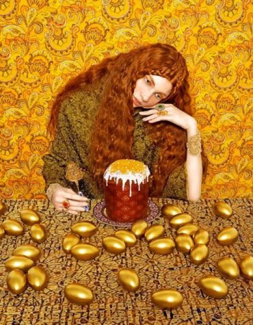 Golden Woman Paint By Numbers