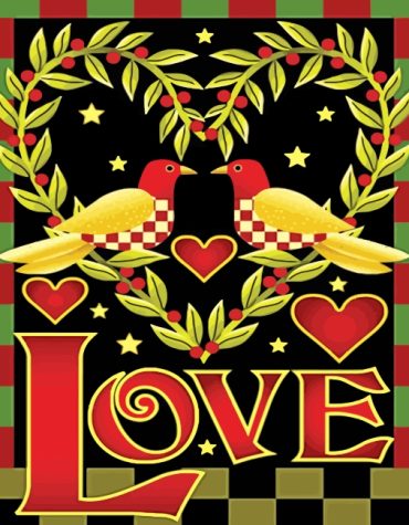 Aesthetic Love Birds Paint By Numbers