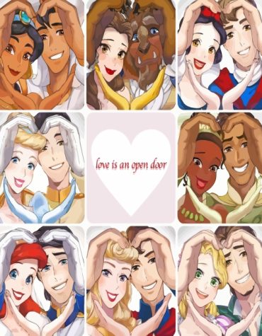 Disney Love is an Open Door Paint By Numbers