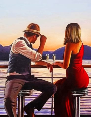 Lovers Date Romance Paint By Numbers