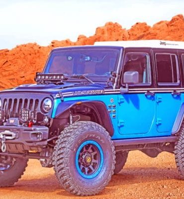 Luminator Jeep Painting Kit for Enthusiasts Paint By Numbers