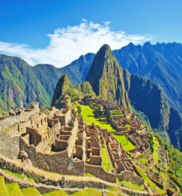 Machu Picchu Scenic View Paint By Numbers
