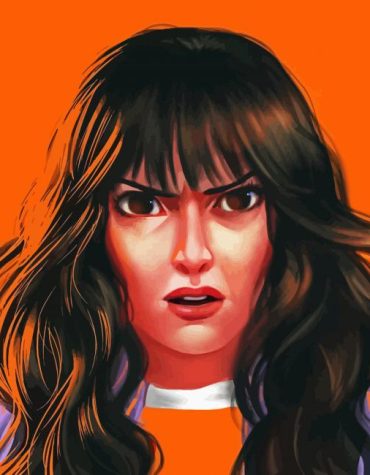 Joyce Byers Character Paint By Numbers