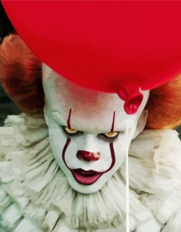 Pennywise Horror Movie Paint By Numbers