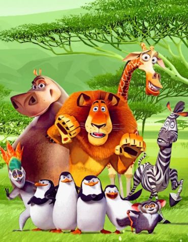 Madagascar Animals Paint By Numbers