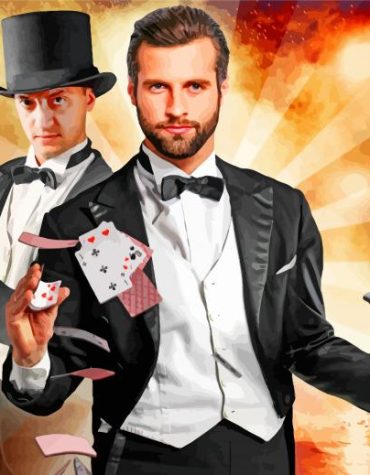 Man of Magic Paint By Numbers