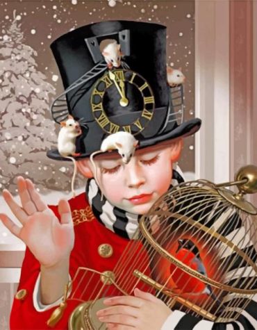 Fantasy Magician Boy Paint By Numbers