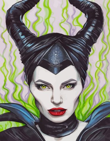 Maleficent Movie Villain Paint By Numbers