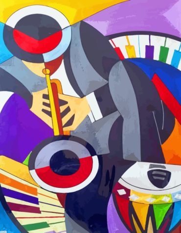 Colorful Musician Paint By Numbers