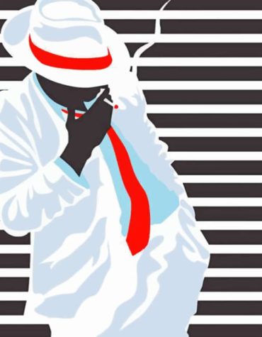 Man with Cigarette Pop Art Paint By Numbers