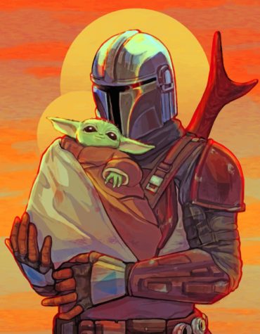 Mandalorian Grogu Adventure Paint By Numbers