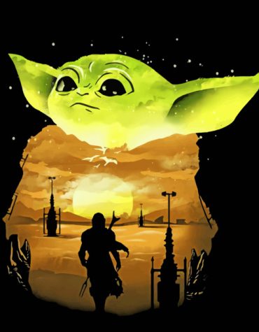 Mandalorian Grogu Animations Paint By Numbers