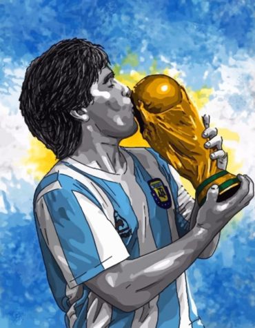 Maradona Soccer Legend Paint By Numbers