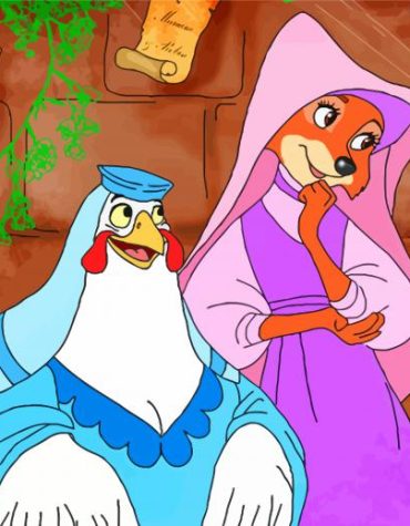 Robin Hood Maria and Lady Kluck Paint By Numbers