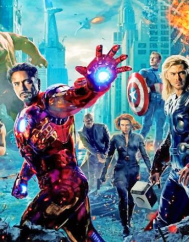 Avengers Heroes Paint By Numbers