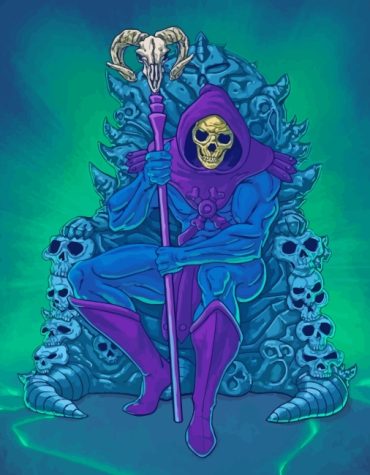Master Of The Universe Skeletor Skulls Paint By Numbers