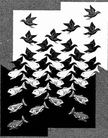 MC Escher Sky Water Paint By Numbers