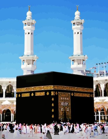 Mecca Landmark Saudi Arabia Paint By Numbers