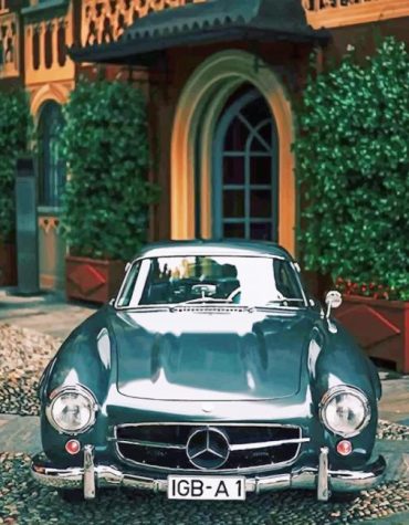 Classic Mercedes Benz Paint By Numbers