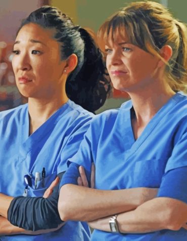 Meredith Cristina Greys Anatomy Paint By Numbers