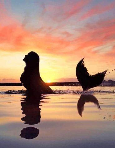 Fantasy Mermaid Sunset Paint By Numbers