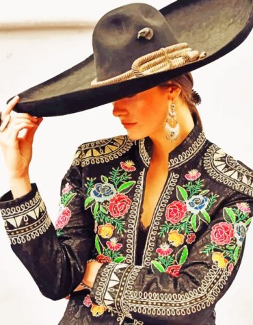 Mexican Woman Paint By Numbers