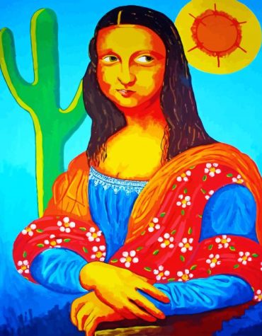Mexican Flair Mona Lisa Paint By Numbers