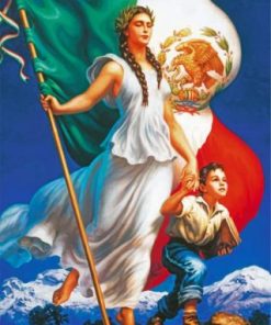 Aztec Woman Paint By Numbers