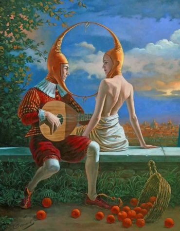 Micheal Cheval Vintage Paint By Numbers