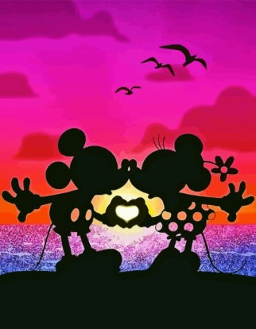 Mickey Minnie Disney Duo Paint By Numbers