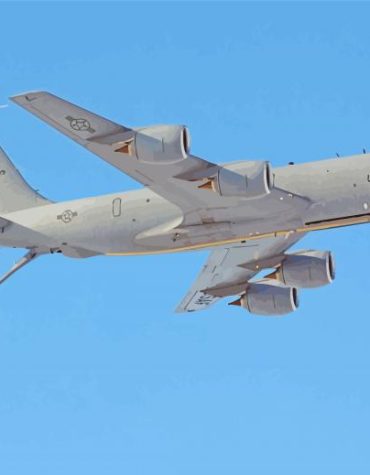 KC 135 Military Aircraft Paint By Numbers