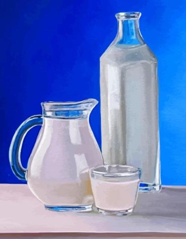 Milk Jug Still Life Paint By Numbers