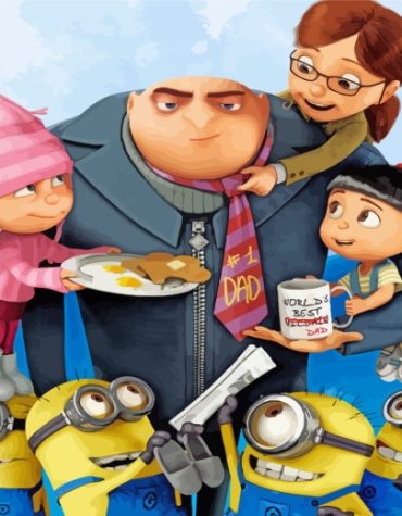 Despicable Me's Minions Adventure Paint By Numbers