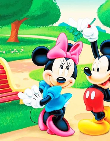 Disney Mickey and Minnie Paint By Numbers