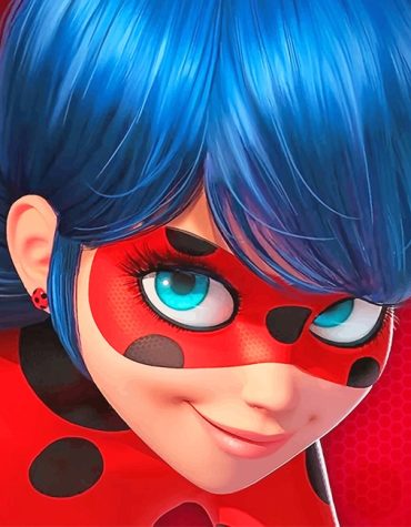 Miraculous Ladybug Superhero Paint By Numbers
