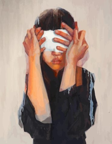 Miserable Woman Paint By Numbers