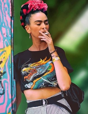 Modern Frida Kahlo Masterpiece Paint By Numbers