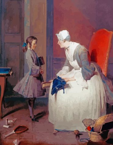 Jean Simeon Chardin Women Paint By Numbers